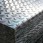 Алюминиевый рифленый лист даймонд 9 мм АМц ТУ 1-804-432-2006