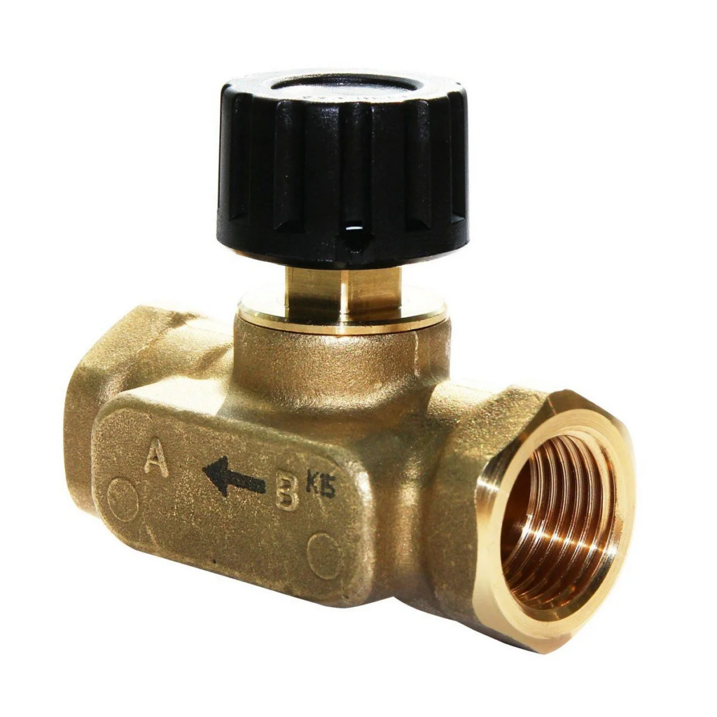 Балансировочный клапан 10 мм 1.6 МПа