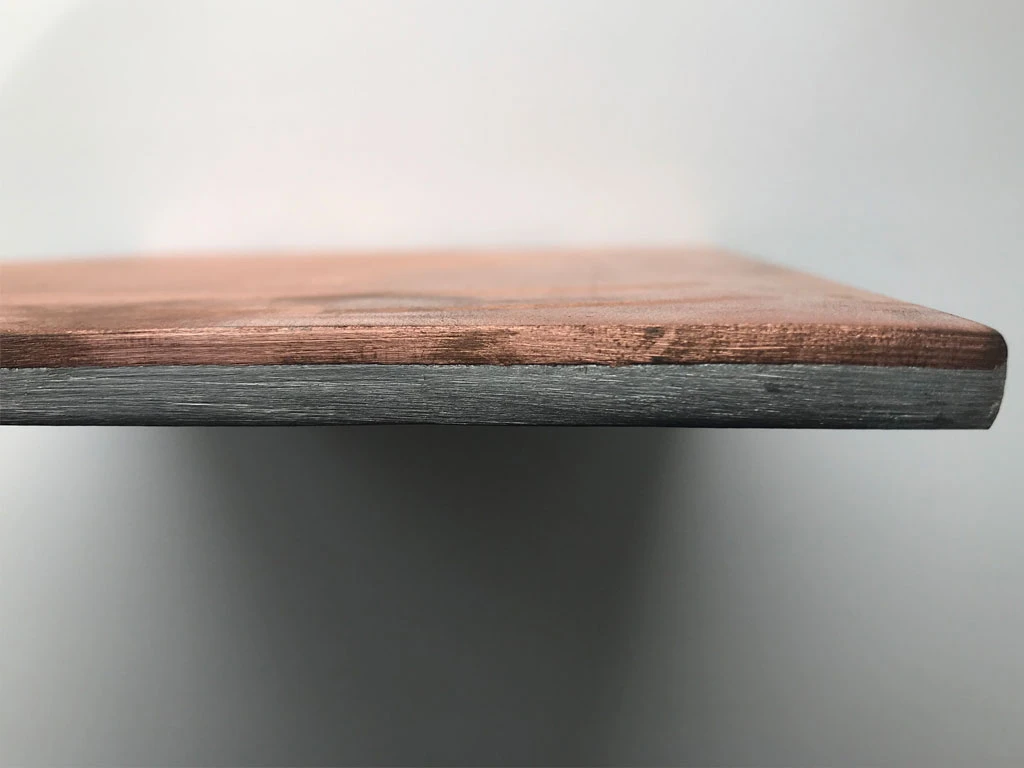 Биметаллический лист 9 мм НП-2 Ст3сп ГОСТ 10885-85