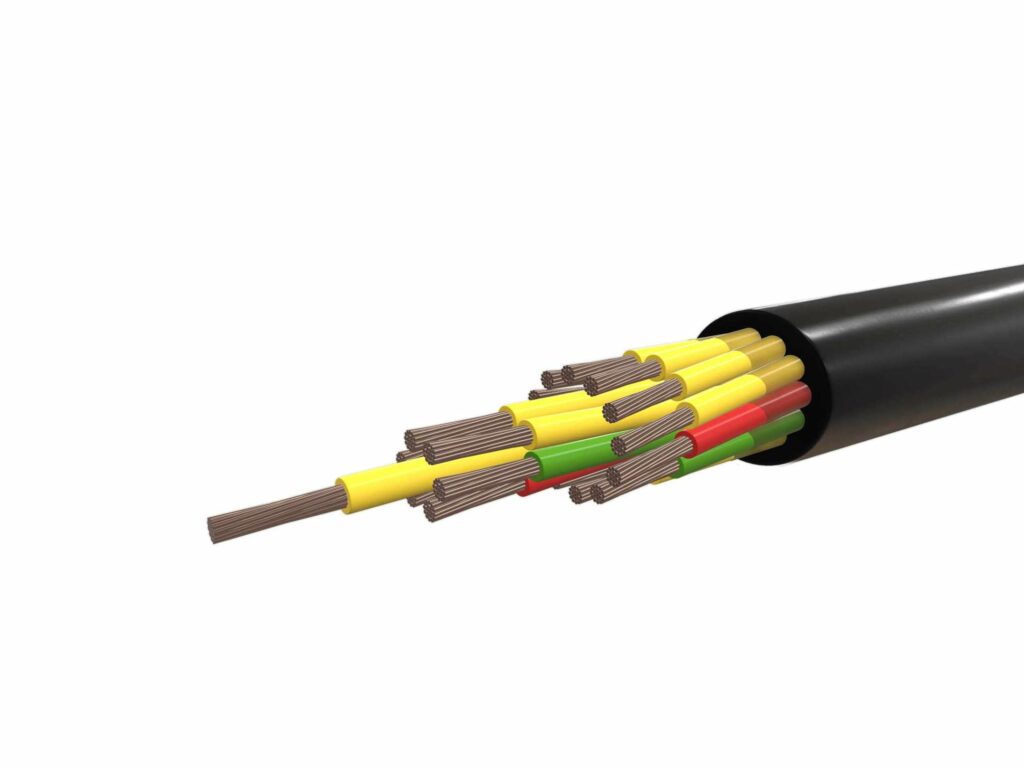 Кабель судовой 1 2,5 кв,мм 1 кВ КСНРТЭ