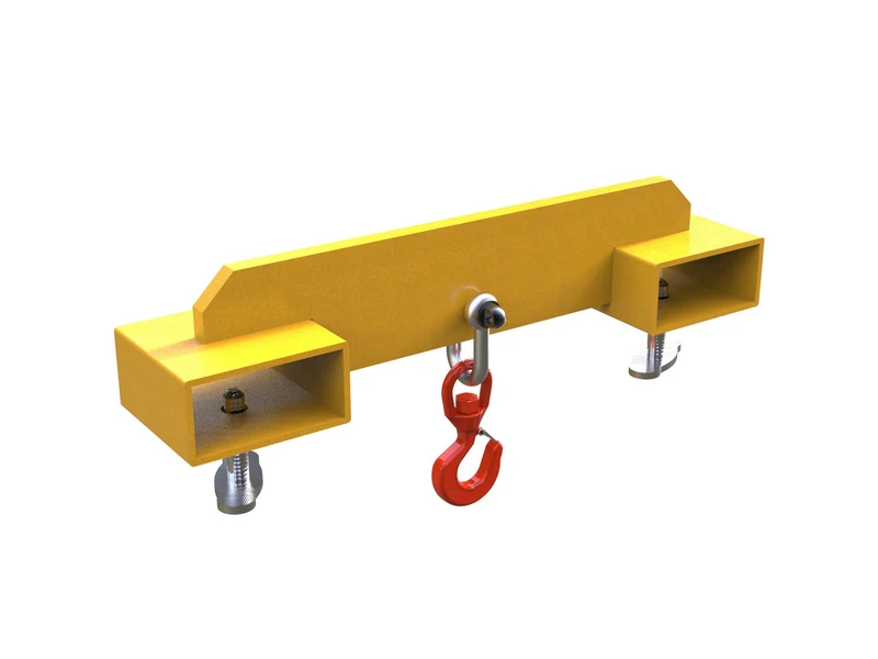 Крюковые захваты-насадки для вилочного погрузчика телескопические 1 т 1500 мм 120 кг 7ГПО20-1 ГОСТ 25573-82