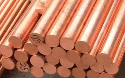 Медно-никелевый пруток монель мм 12 МН45 ГОСТ 1525-2015