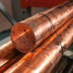 Медный круг прессованный 80 мм М1 ГОСТ 1535-2016