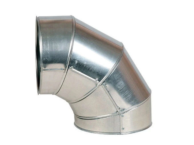 Отвод алюминиевого кожуха 435 мм