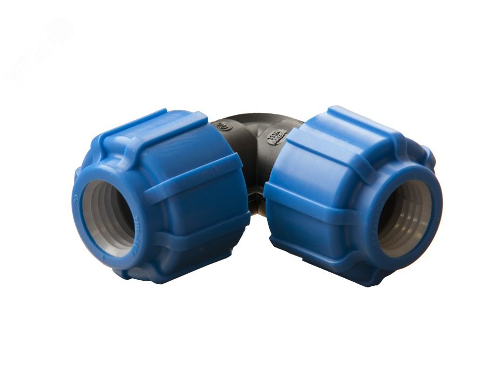 Отвод ПНД компрессионный 20 х 3/4" с внутренней резьбой