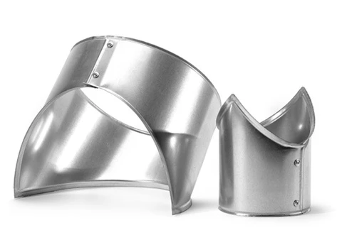 Врезка алюминиевого кожуха 910 мм